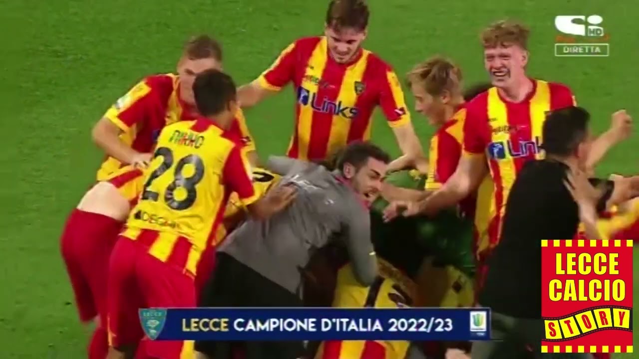 IL 9 GIUGNO 2023 IL LECCE ‘PRIMAVERA’ E’ CAMPIONE D’ITALIA PER LA TERZA