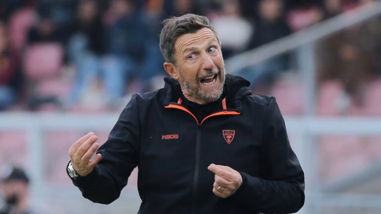 Mister Di Francesco presenta Udinese-Lecce