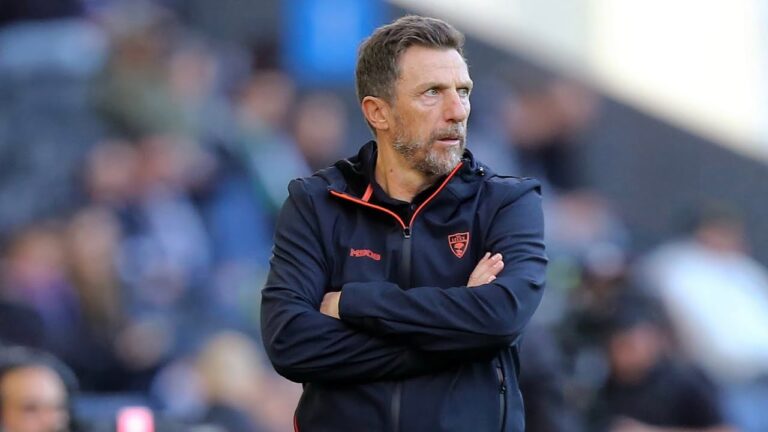 Mister Di Francesco presenta Lecce-Napoli