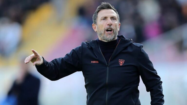 Mister Di Francesco presenta Lecce-Pisa