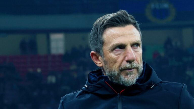 Mister Di Francesco presenta Milan-Lecce