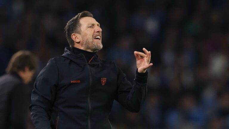 Mister Di Francesco presenta Roma-Lecce