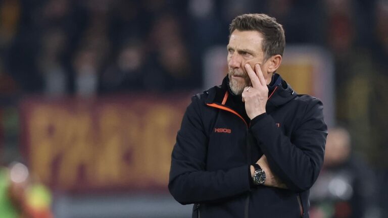 Mister Di Francesco presenta Lecce-Atalanta