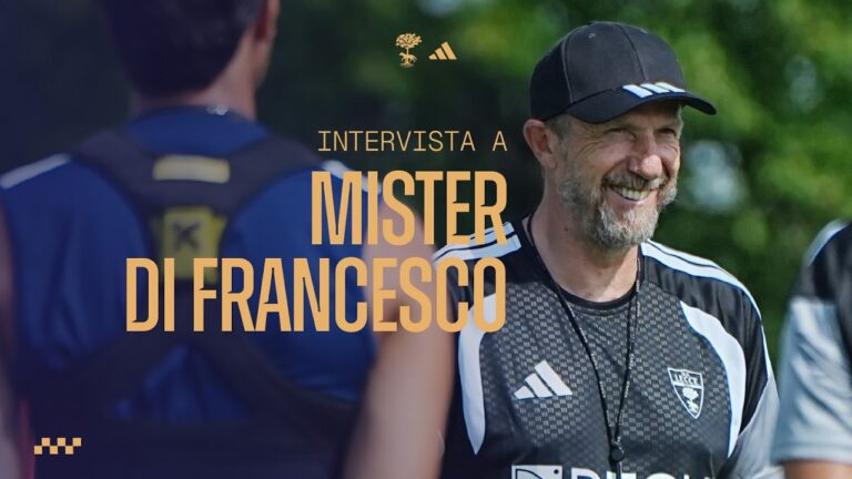 Intervista a mister Di Francesco | Preseason 2026/27