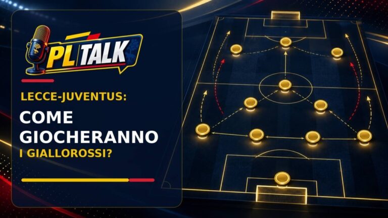Lecce-Juventus si avvicina: quale sarà la probabile formazione dei giallorossi?